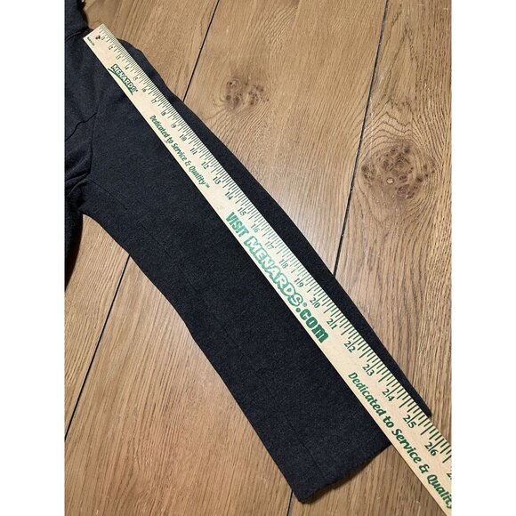 J.‎ Jill Sweater Women Grey Open Front Long Sleeve Pockets Size Medium Classic - Picture 7 of 9